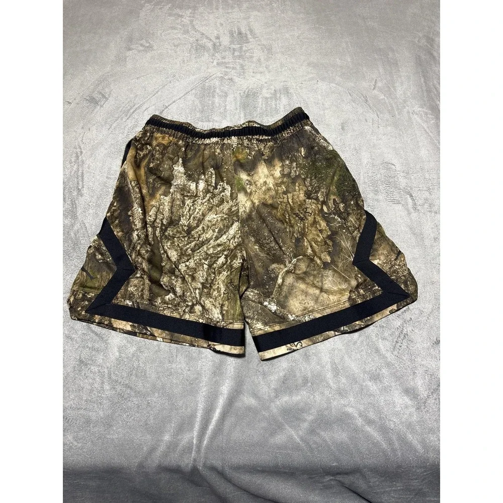 Air Jordan Mens Large Camo Dri-FIT Diamond Realtree APX Mesh Shorts HV2736